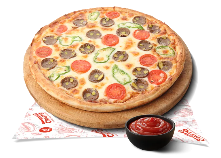 Aleppian Mortadella Pizza
