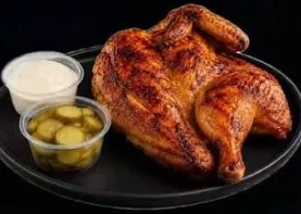 Half a chicken