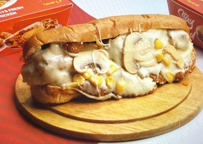 Chicken Scallop Sandwich