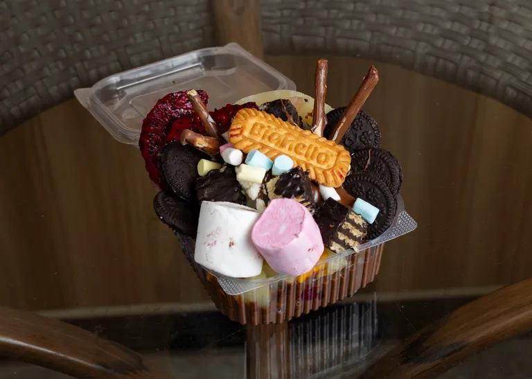 Chocolate salad
