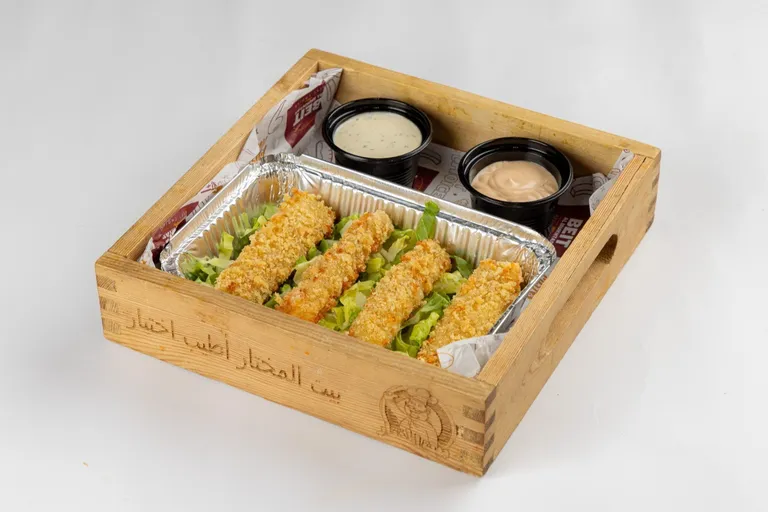 أصابع موزاريلا بالصوص المفضل
