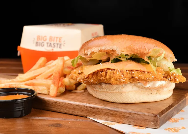 Chicken Paneer Burger