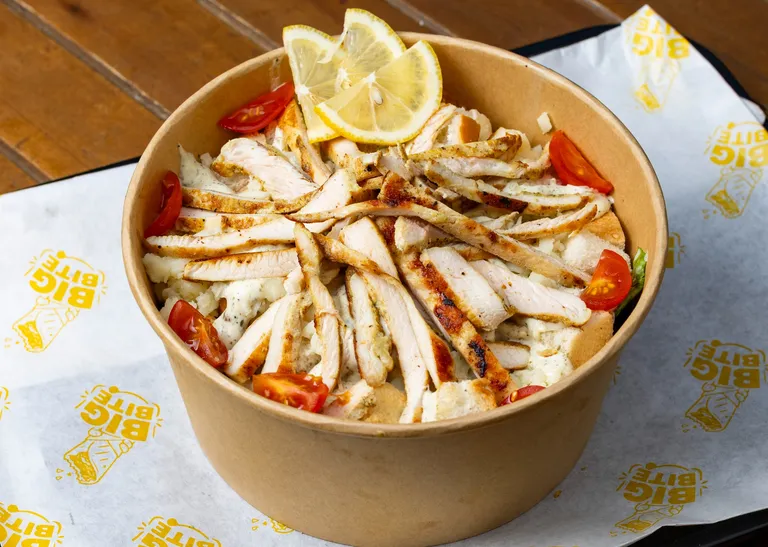 Chicken Caesar salad