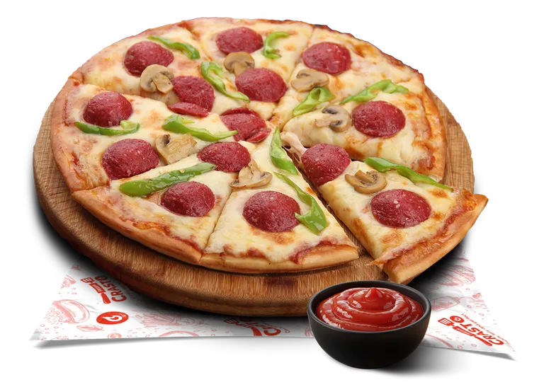 Aleppian Sujuk Pizza