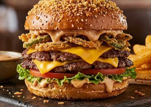 Crunchy Cheeseburger