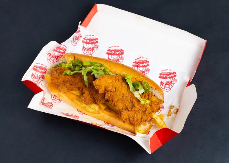 Nugget sandwich