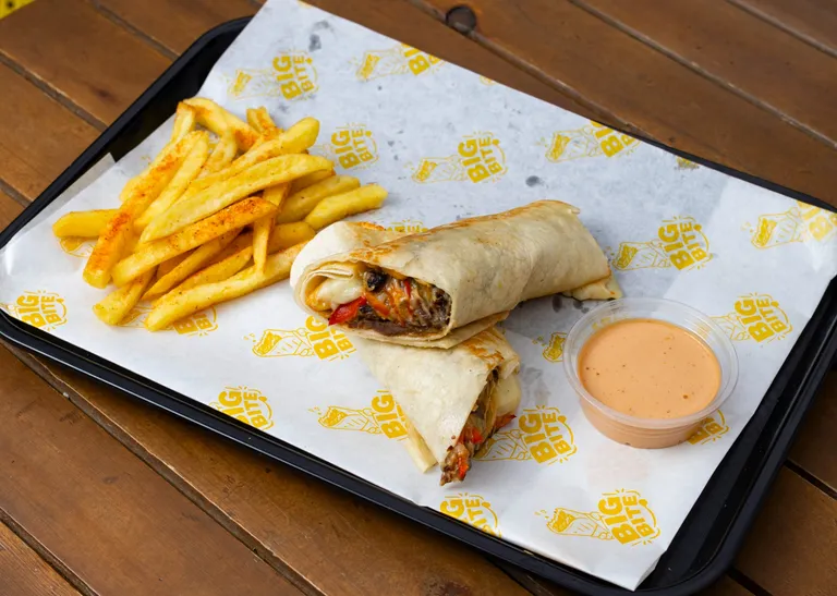 Beef Wrap Sandwich