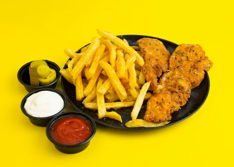 وجبة ناغيت دبل