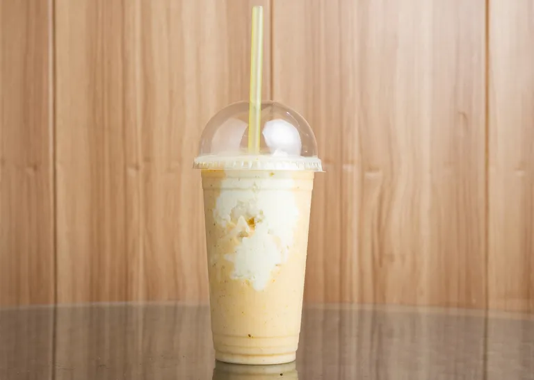 Milk and banana