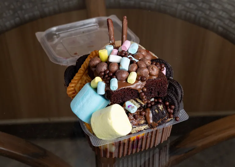 Brownie Salad